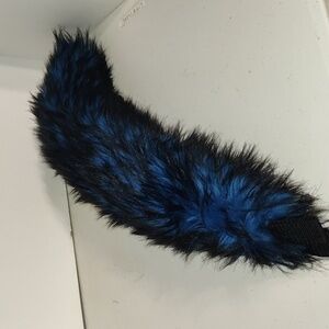 Pawstar Cosplay Fox Tail black and blue